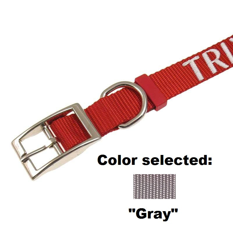 Dog Collar - 1" Width - Personalized Embroidery (Traditional Style), - Lucky Pet